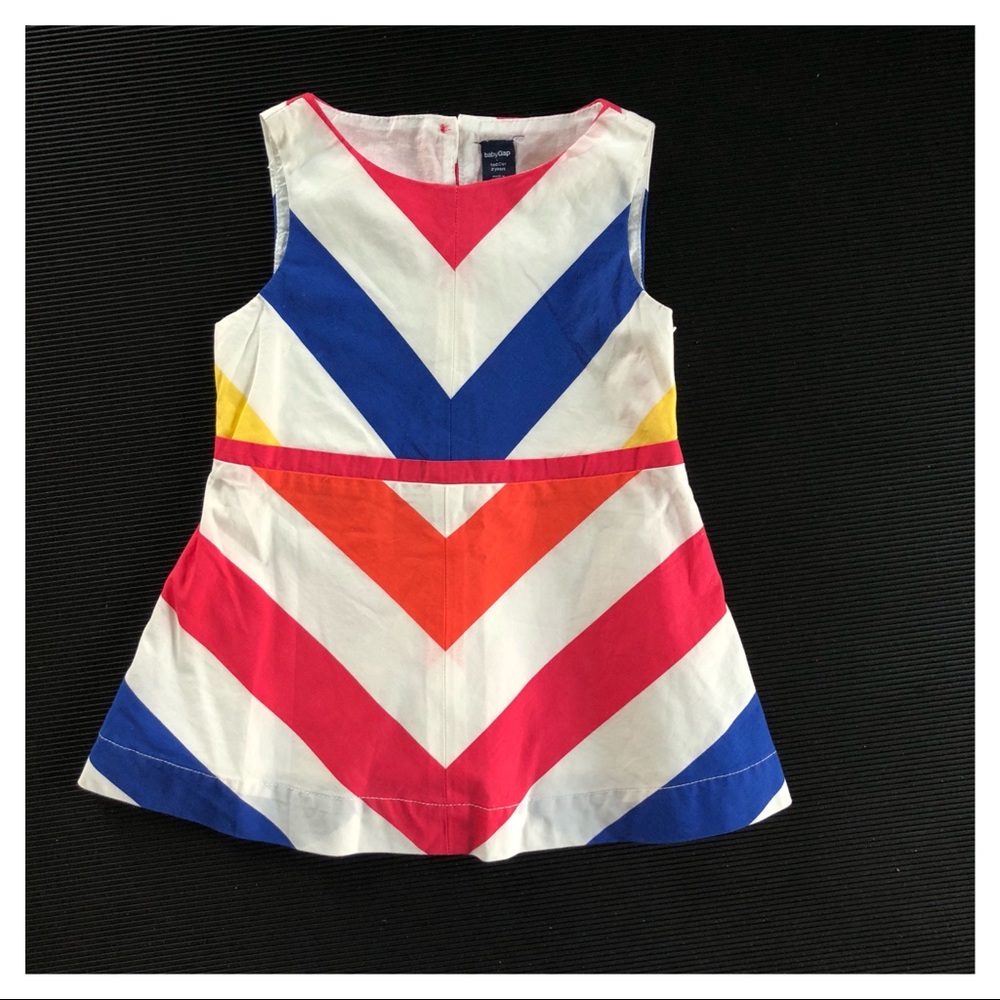 babyGAP Rainbow Striped Top